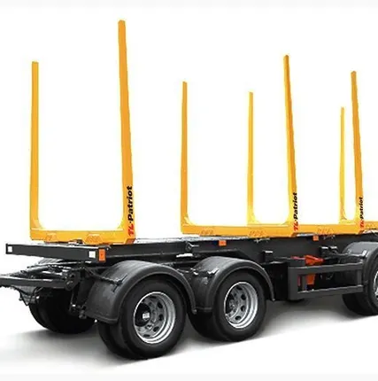 Фото №0 Прицеп сортиментовоз 4-х осный Т8311В г/п 28 т., 30 м3