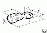 Фото №0 Наконечник штыревой втулочный изолированный (двойной) НШвИ (2) 2,5х10 TDM