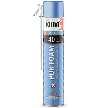Фото №0 KUDO HOME 40+ Пена монтажная бытовая 750 мл всесезонная