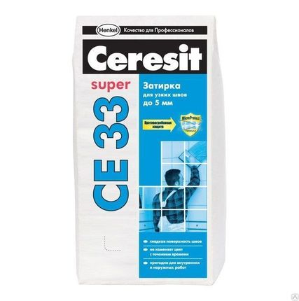 Фото №0 Затирка Ceresit 2кг белая