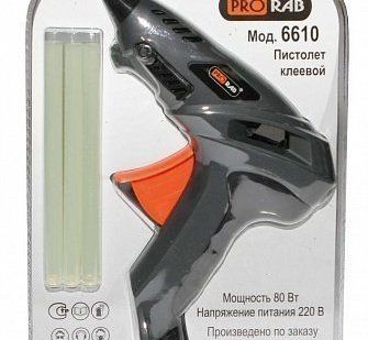 фото ПИСТОЛЕТ КЛЕЕВОЙ 6610 PRORAB