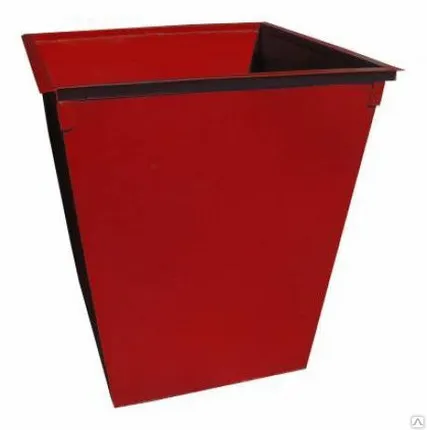 Фото №0 Контейнер ТБО V-0.75 м. куб. (с крышкой)