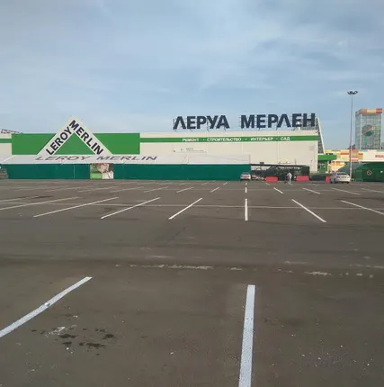 Фото №1 Нанесение дорожной разметки