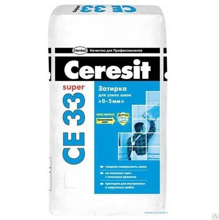 Фото №0 ЦЕРЕЗИТ CE33 S Затирка №07 серый 2-5мм (25кг)