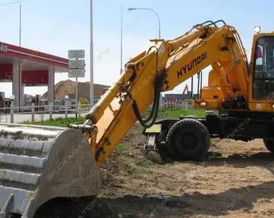 фото Аренда колесного экскаватора Hyundai R200W-3, Москва
