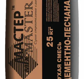 фото Цементно-песчаная смесь М150 «Мастер»