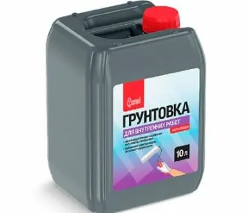 фото Грунтовка Старатели для внутренних работ 10 л