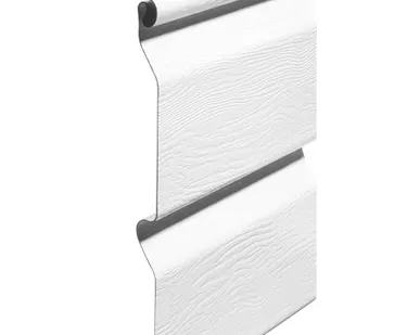 фото Сайдинг виниловый Standart 3660*205мм (0,75м2) Белый, FineBer