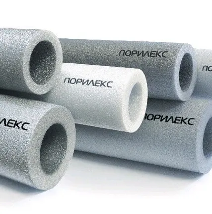 Фото №0 Теплоизоляционные трубки ПОРИЛЕКС НПЭ Т 13мм диаметры от 15 до 133мм