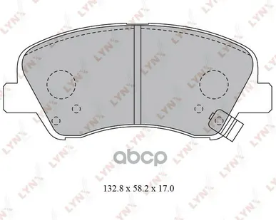 фото Колодки Тормозные Дисковые | Перед | LYNXauto арт. BD3619