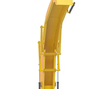 фото Загрузочная труба ССМ-2,1-2 (ТЗ-3,5) для снегоочистителя ССМ-2,1. 