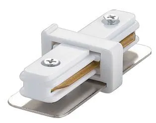 Фото №0 UBX-Q121 K11 WHITE 1 POLYBAG Соединитель для 2-х шинопроводов прямой внутренний. Однофазный. Цвет — белый. Упаковка — полиэтиленовый пакет.
