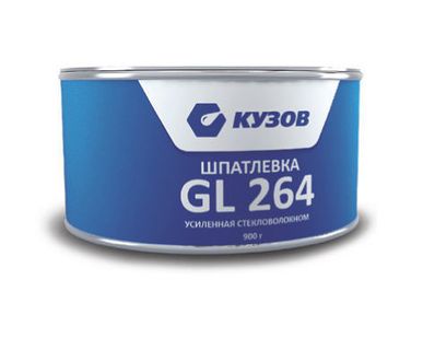фото Шпатлевка автомобильная усиленная стекловолокном КУЗОВ GL 264 1800 гр