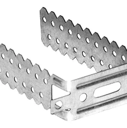 Фото №0 Подвес прямой большой для ГКЛ, цинк 0,45