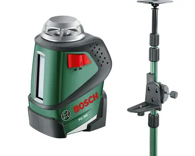 фото ЛАЗЕРНЫЙ НИВЕЛИР BOSCH PLL 360 СО ШТАТИВОМ в аренду