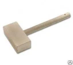 фото Киянка деревяная 130х70х40 длина 360 мм