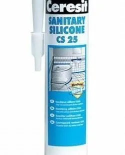 фото CERESIT Замазка для швов силиконовая 40 жасмин CS 25