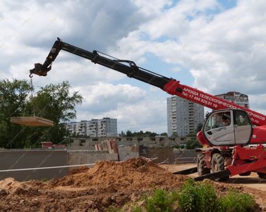 фото Аренда телескопического погрузчика Manitou MRT 2150, Москва
