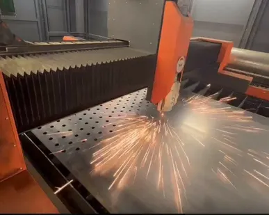 фото Лазерная резка швеллера