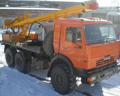 фото Буровая установка УРБ 2А2 на шасси Камаз 43114
