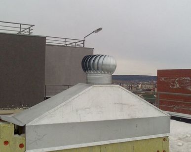 фото Турбодефлектор из оцинкованной стали ф100-до ф800