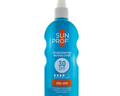 фото Молочко-спрей солнцезащитное SunProf SPF-30, 200мл