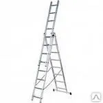 фото Лестница универсальн. алюм. 3-х секц. H=3,36/2,51/1,68м