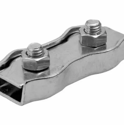 Фото №0 Соединитель троса двойной Duplex, оцинк. 3мм