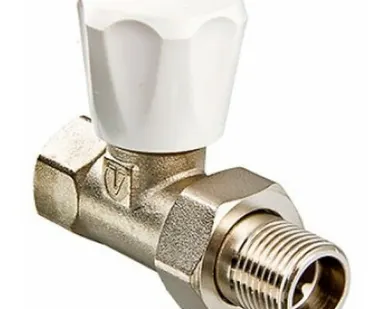 фото Вентиль д/радиатора VALTEC (компактный) прямой ручной рег. 1/2г"(9/135)