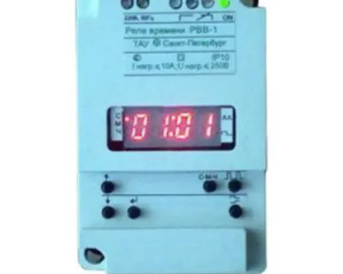 фото Реле времени РВВ-1 10А 220В (0,01с - 99ч 59м) ТАУ