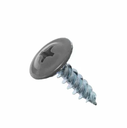 Фото №0 Саморез с пресс шайбой RAL 7024 4,2*19