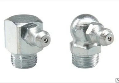 фото Пресс-масленка (тавотница) угловая 90 град форма С с резьбой R 1/8" BSP
