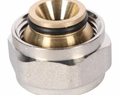 фото Фитинг компрессионный ROMMER евроконус для труб PEX-AL-PEXc 16х2,6х3/4