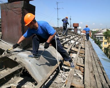 фото Капитальный ремонт кровли