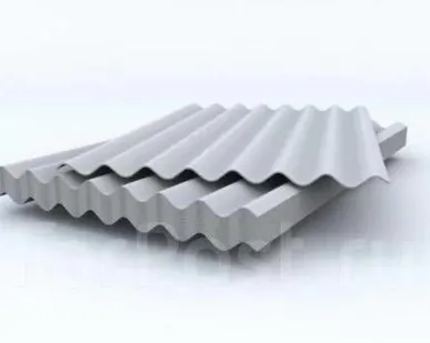 фото Шифер 7-ми волновый 1,75*0,98м, 19кг, толщ. 5,5