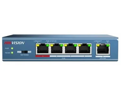 фото Коммутатор Hikvision DS-3E0105P-E