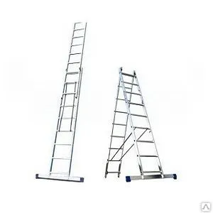 фото Лестница алюминиевая двухсекционная 5210 (282/478см)