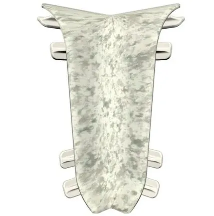 Фото №0 Угол ПВХ внутренний камешки