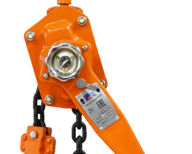 фото Таль ручная стационарная шестеренная ТРСР 1,0