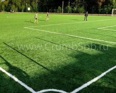 фото Искусственная трава 40мм "под ключ".