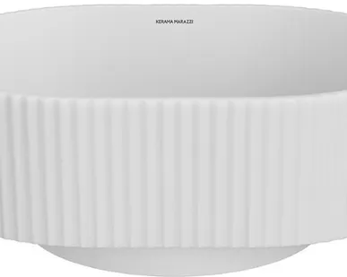 фото Раковина Kerama Marazzi Artbasin Conchiglia 50 белый матовый VE.wb.50\WHT.M