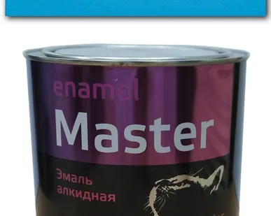 фото Эмаль ПФ-115 голубая 1,9 кг Мастер "БРИЦ"