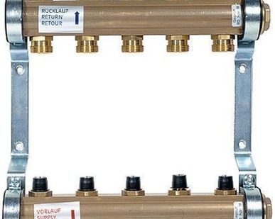 фото Коллекторная группа без расходомеров WATTS HKV-8