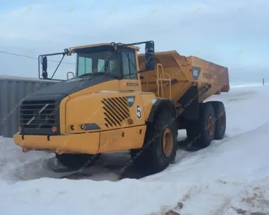 фото Аренда сочлененного самосвала Volvo A40D, Мытищи