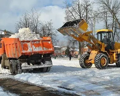 фото Вывоз и утилизация снега