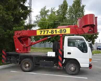 фото Аренда автовышки 14 метров