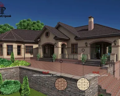 фото 3D-визуализация домов