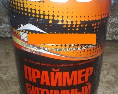 фото Праймер битумный. Гидроизоляционный.