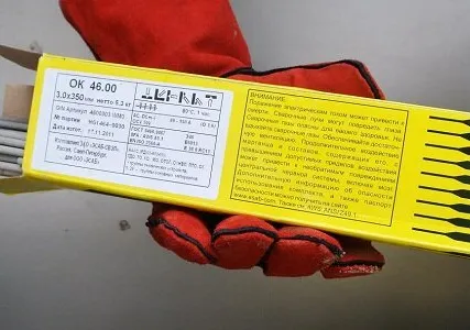Фото №0 Электроды ОК46 Ф3 (1п=5,3 кг) ЭСАБ