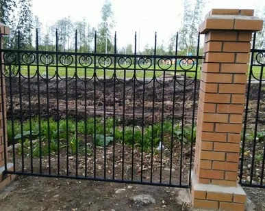 фото Заборные секции